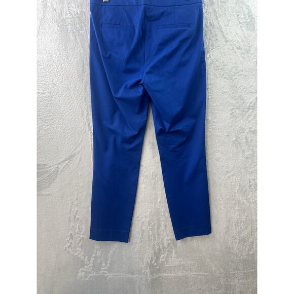 J.Crew Martie Slim Crop Pants – Royal Blue – Size 6 - Picture 7 of 7